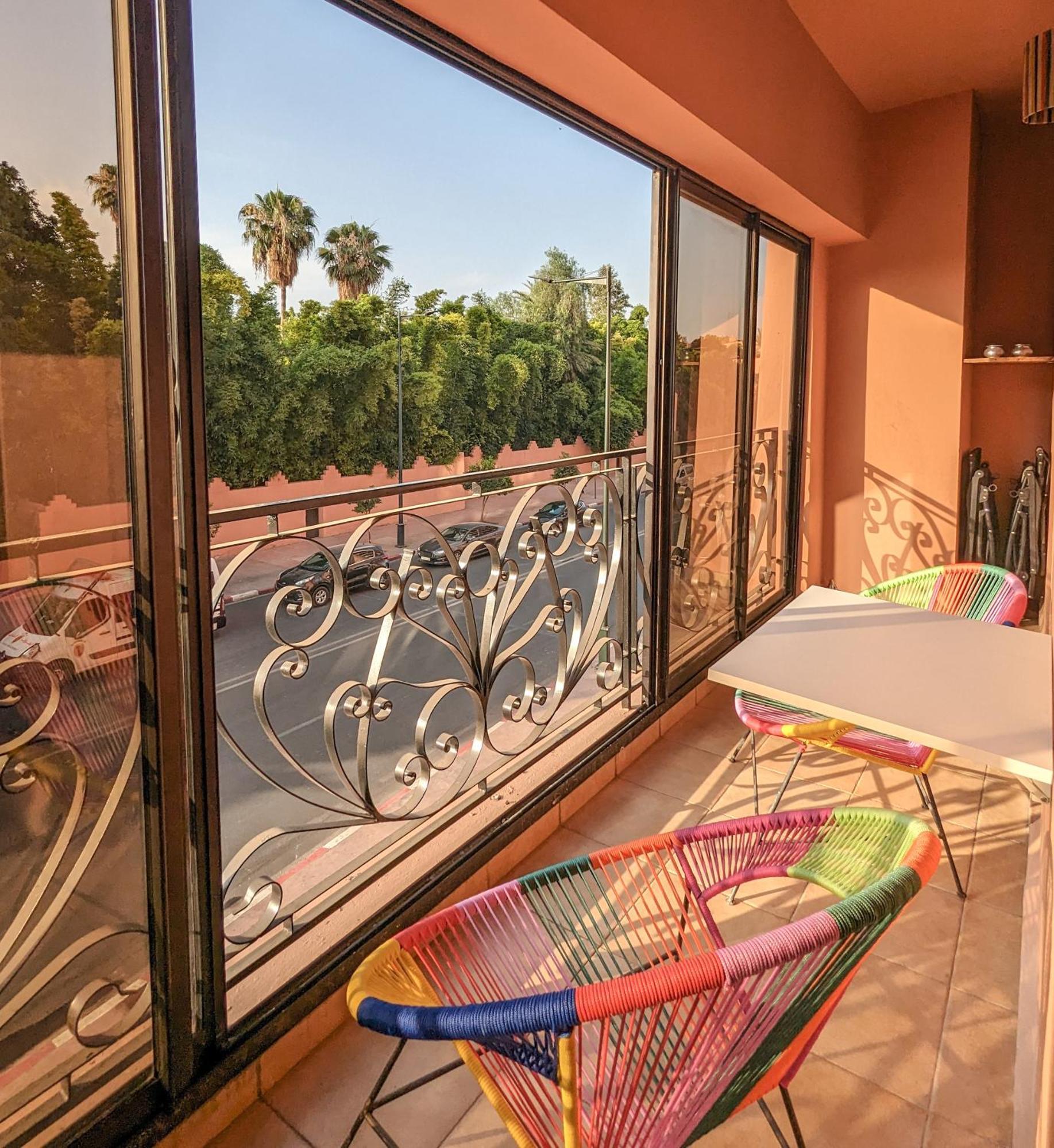 Panoramic View Majorelle Garden With Pool Apartment Marrakesh
